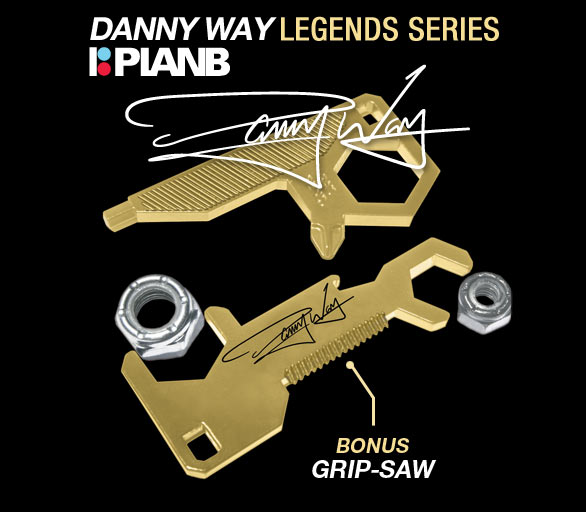 Danny TITAN Skate Tool Keychain PlanB Skateboards